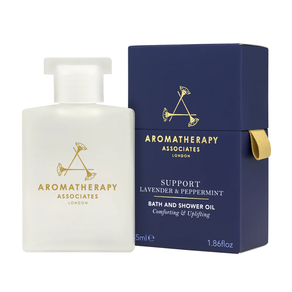 Aromatherapy Associates Support Lavender & Peppermint Bath And Shower Oil